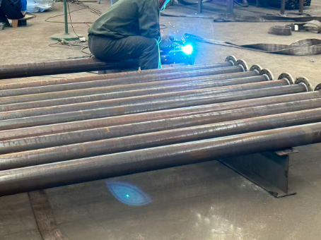 广元20#无缝注浆管加工108*6钢花管棚管